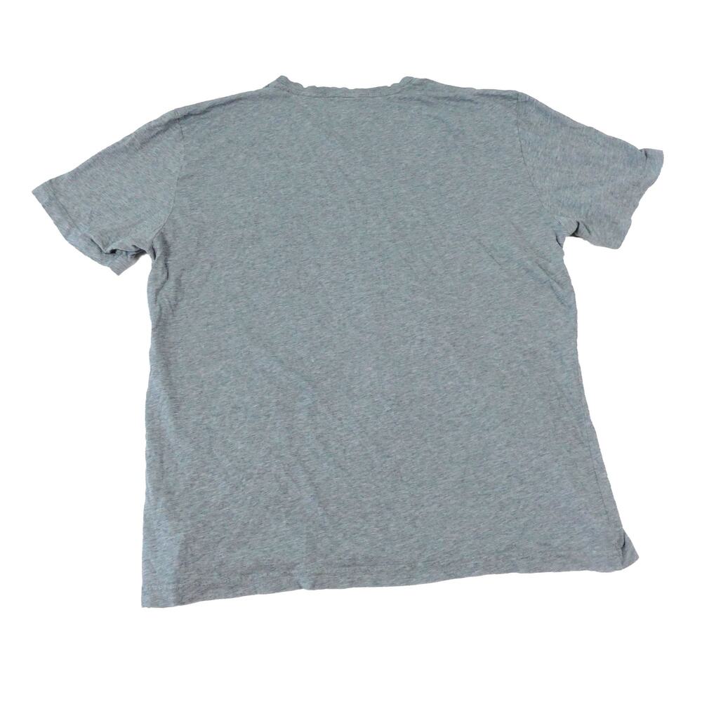Psycho Bunny Pima Cotton V Neck Gray T Shirt Size 8 Mens Large - Picture 6 of 6